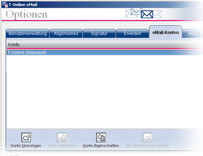 T-Online E-Mail-Programm einrichten