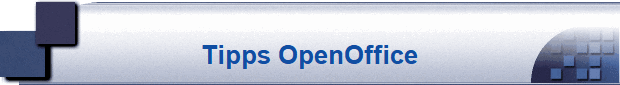 Tipps OpenOffice
